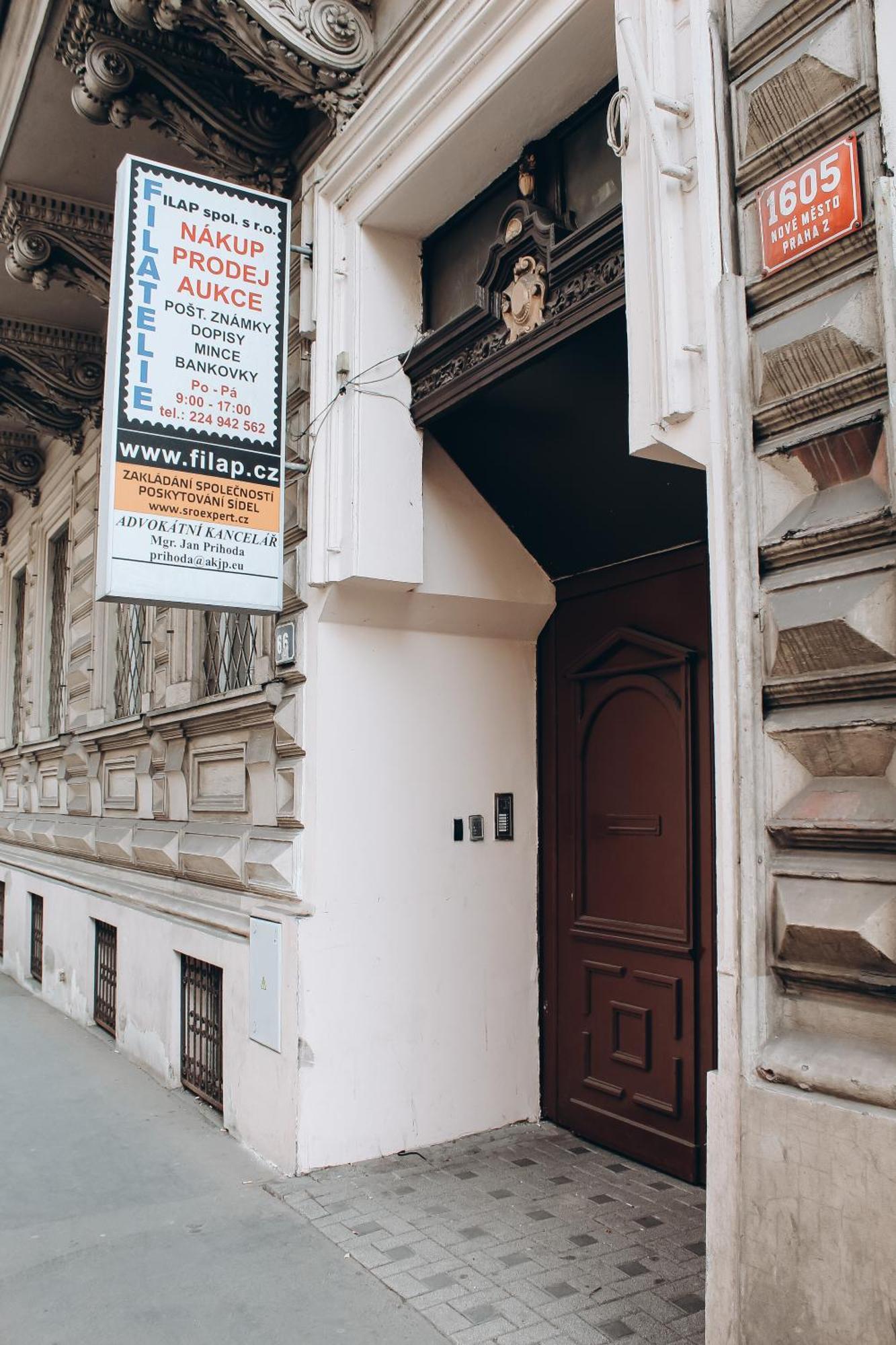 Sokolska Praga Exterior foto